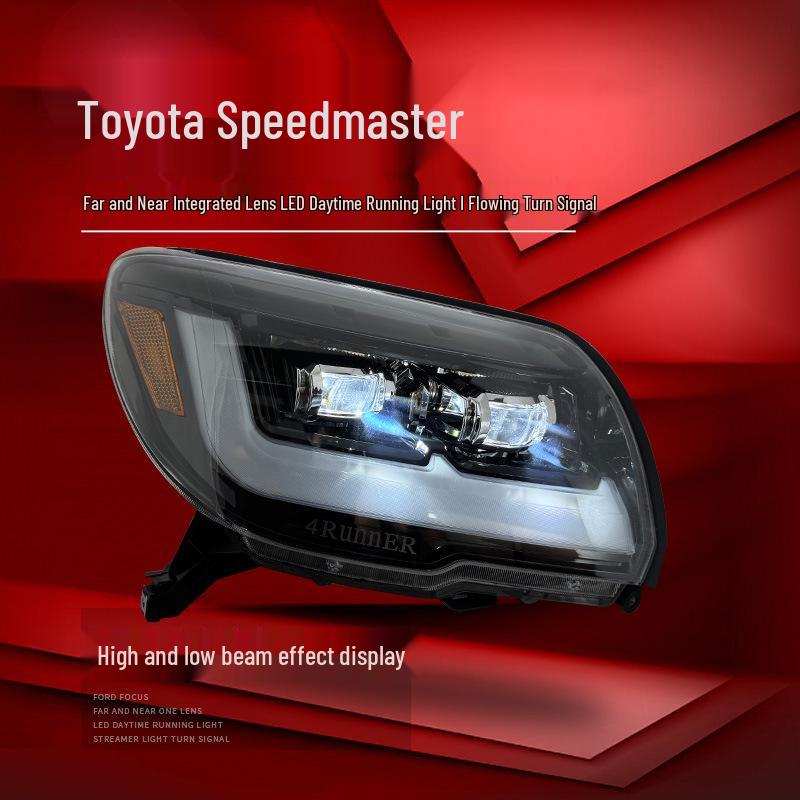 LED Daytime Running Light Projector Headlights for 2006-2013 Toyota 4Runner