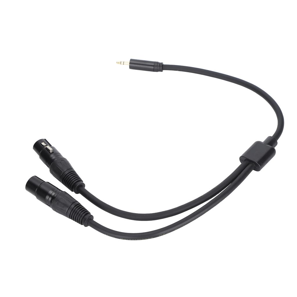 JORINDO Dual XLR Buchse auf 3,5 mm 18 Zoll Stecker Klinkenkabel YSplitter Adapter Patchkabel