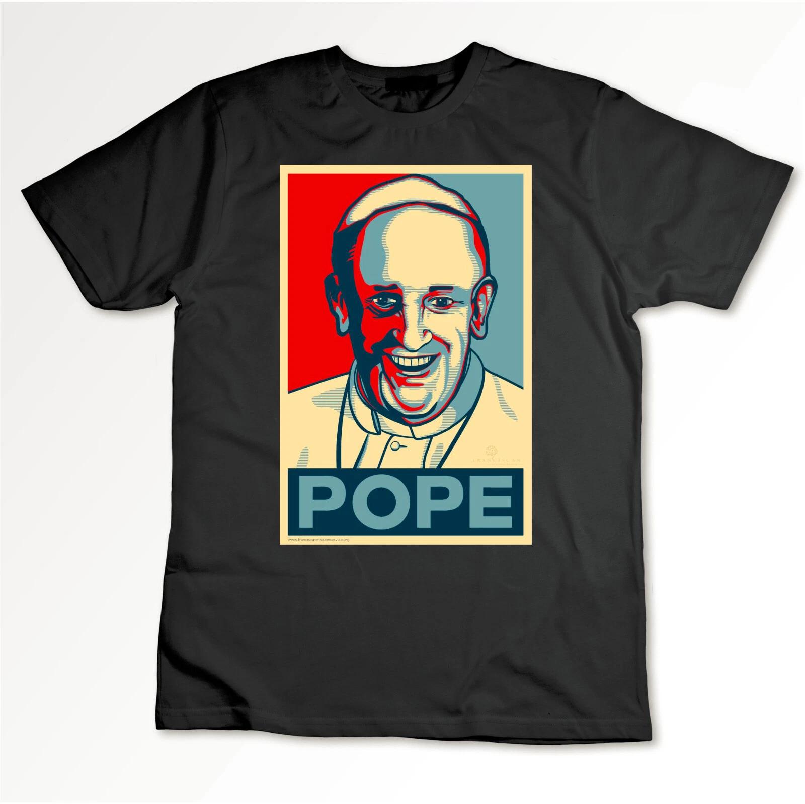 Pope Francis T-Shirt, Religious Catholic Church Religion Hope Gift Jesus 3XL
