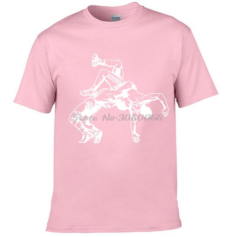 Funny Printed Men T Shirt Newest Wrestling Muay Thai T Shirt Casual O Neck Short Sleeve