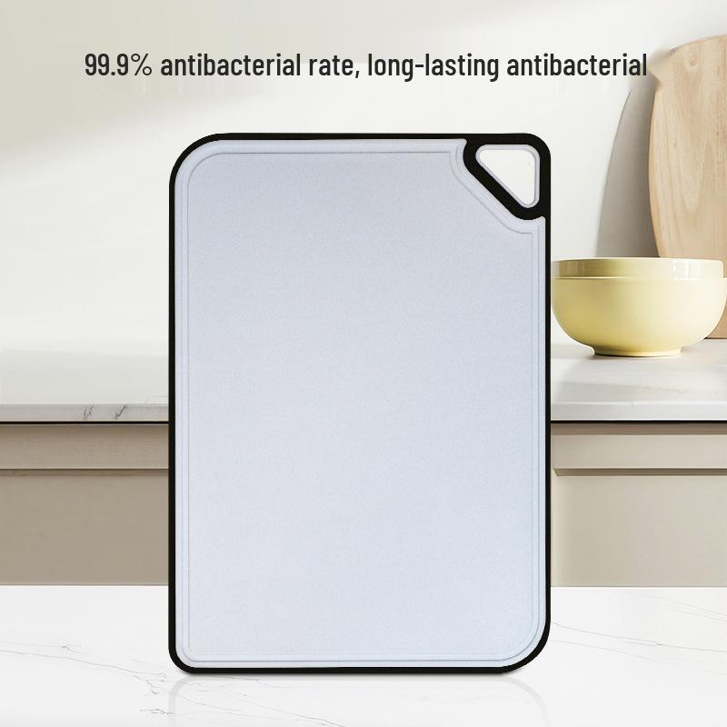 Anti-Mold Antibacterial Non-Slip Double-Sided Kitchen Cutting Board for Fruits and Vegetables