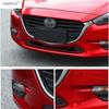 Front Bumper Fog Lights Lamps Eyebrow Strip Decoration Cover Trim For Mazda 3 Hatchback Sedan 2017 2018 Accessories Exterior Kit