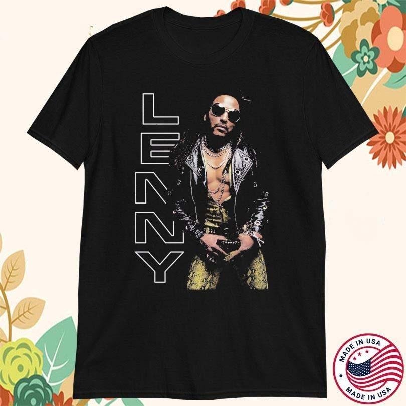 Lenny Kravitz Portrait Unisex Gift For Friend T-shirt ALl sizes US1686 Unisex T-Shirt XXXL