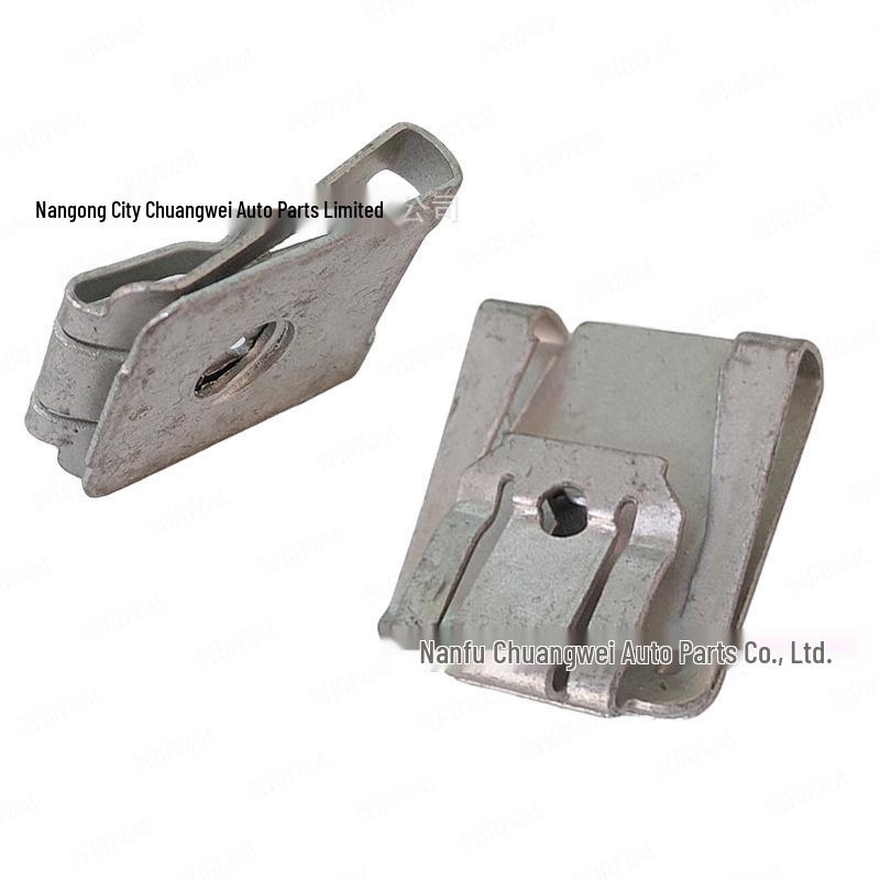 Mercedes Front Bumper Lower Shield Nut & Clip Set M6 Thread