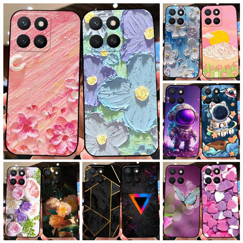 For Honor X8c Case HonorX8C TPU Soft Silicone Cute Astronaut Phone Printing Cover For Huawei Honor X8c Cases ABR-LX3 Fundas Capa