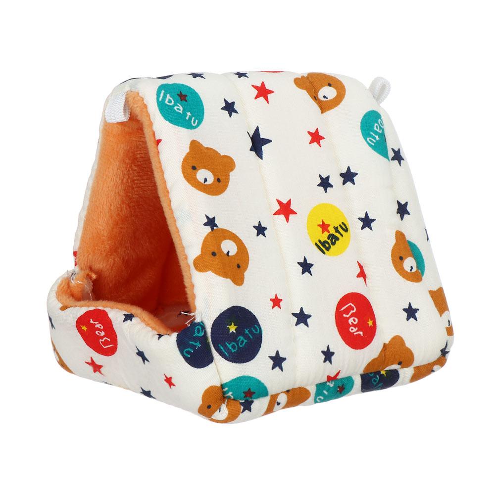 1 Pcs Hamster House Guinea Pig Nest Small Animal Sleeping Bed Winter Warm Cotton Mat Soft Accessories For Rodent/Guinea Pig/Rat