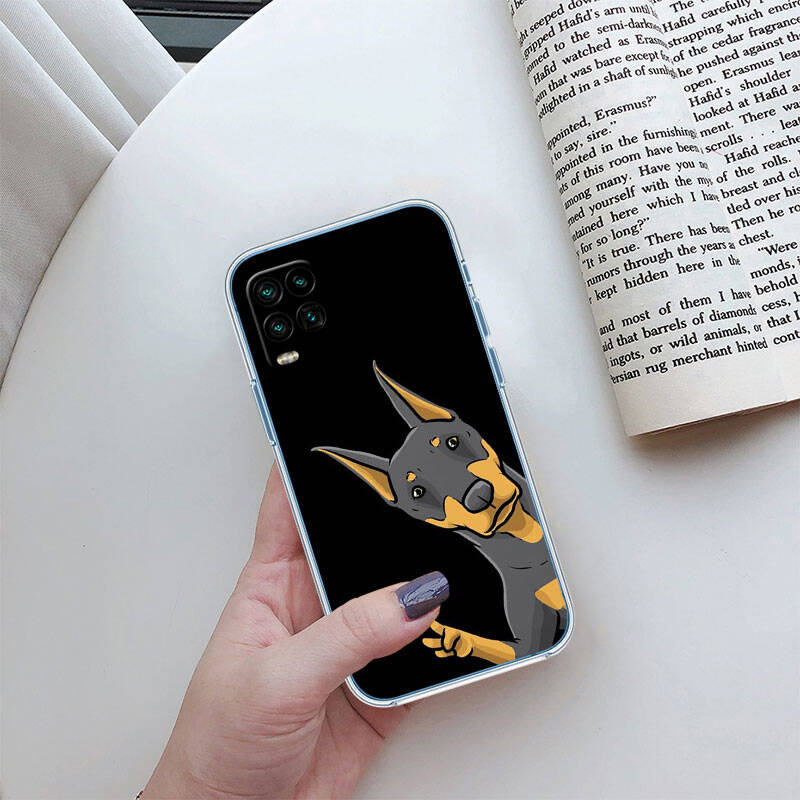 MH42 Dobermann Hund Handyhülle für Motorola Edge 20 30 S30 40 50 Fusion Lite Plus Pro Neo Ultra One Power Action Macro Hyper Vision Zoom