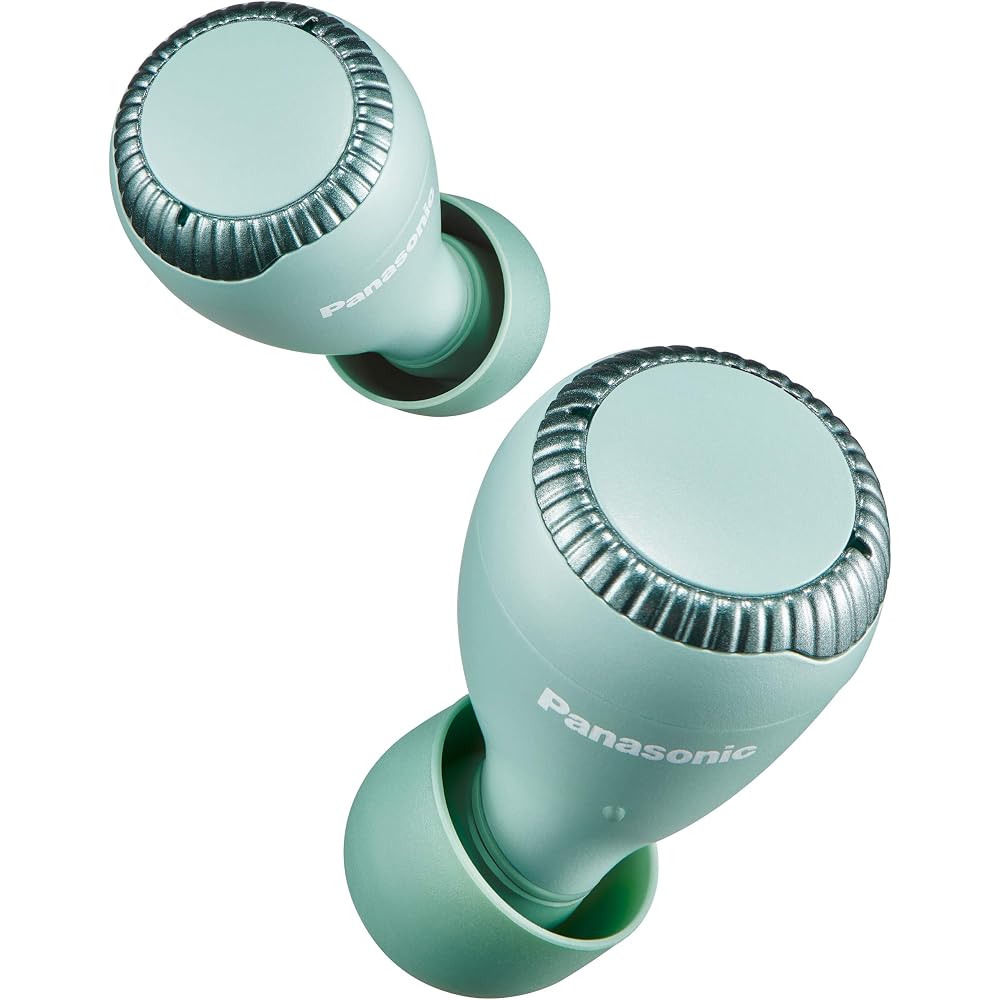 Panasonic In-Ear True Wireless Earphones, Bluetooth Compatible, Water-Resistant, Green, RZ-S30W-G