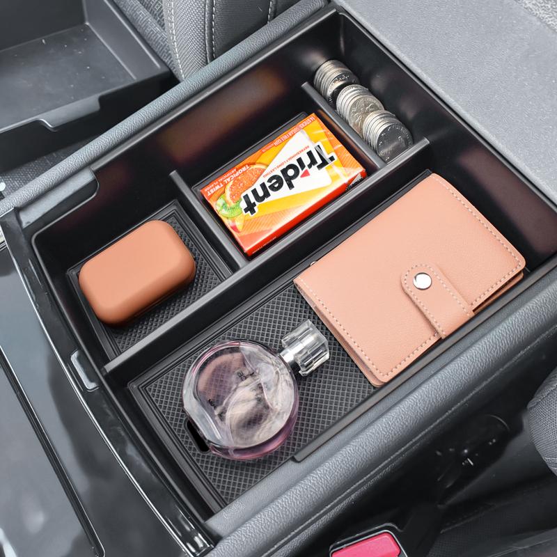 Center Console Armrest Storage Box Tray For 2024 2025 Chevrolet Traverse Center Console Organizer Interior Storage Accessories