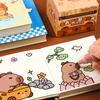 Mark pen specialized drawing book flip music drawing book blank watercolor book sketching book portable pocket sketching book
