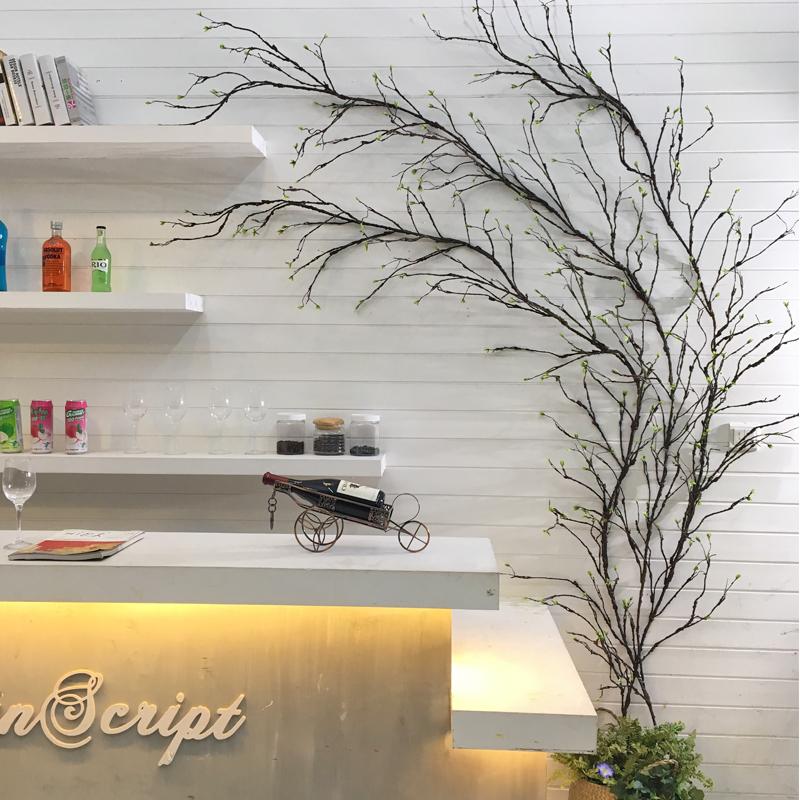 

300 см ротанг пластиковые ветви лиана фальшивое дерево веточка стена висящая кудо искусственные растения виноградная лоза дом свадебная вечеринка сад