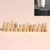 1Pc Reusable Brass Nozzle Head Refill Butane Gas Adapter Inflatable Head For Various Brands Filling