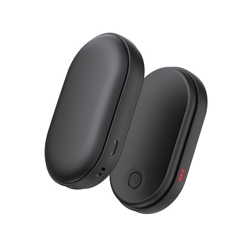 Rechargeable Digital Display Magnetic Hand Warmer & Power Bank