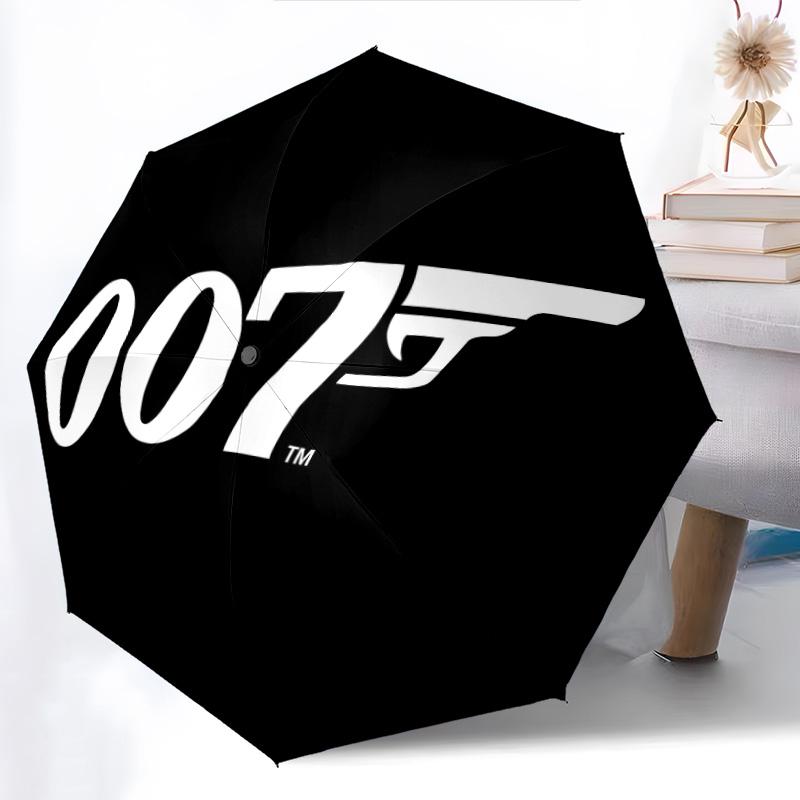 Iconic Gun Logo Design Folding umbrella Suitable for all seasons travel Umbrella Umbrella Sun umbrella