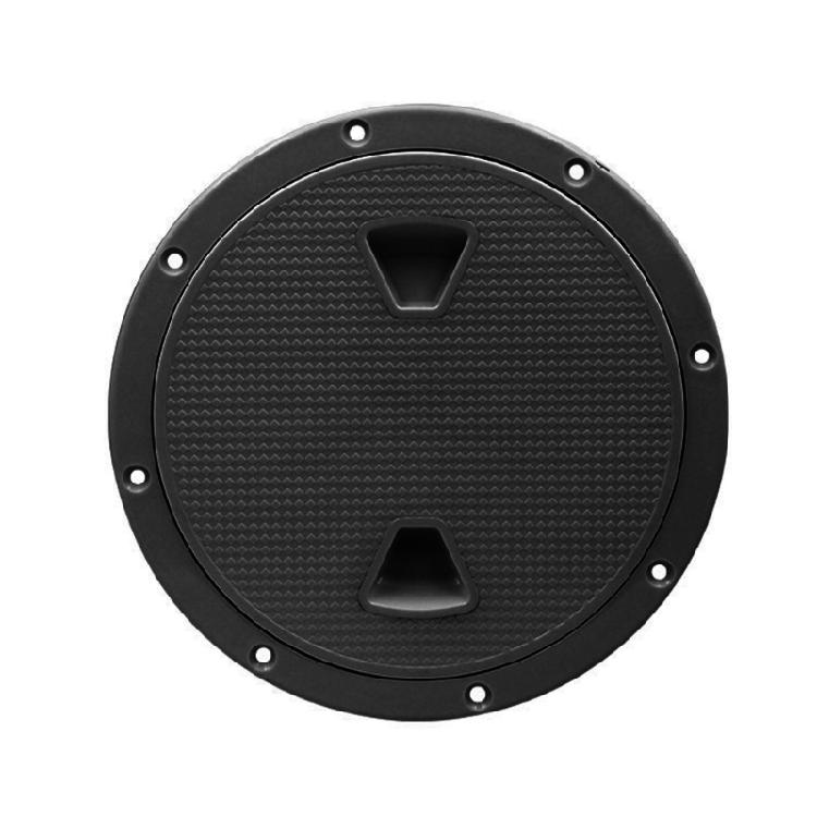 Round Hatch Cover 4" 6" 8" Deck Plate Non-Slip Screw Out Deck Inspection Plate