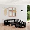 Garden Furniture Set 12 Pcs Solid Pine Wood