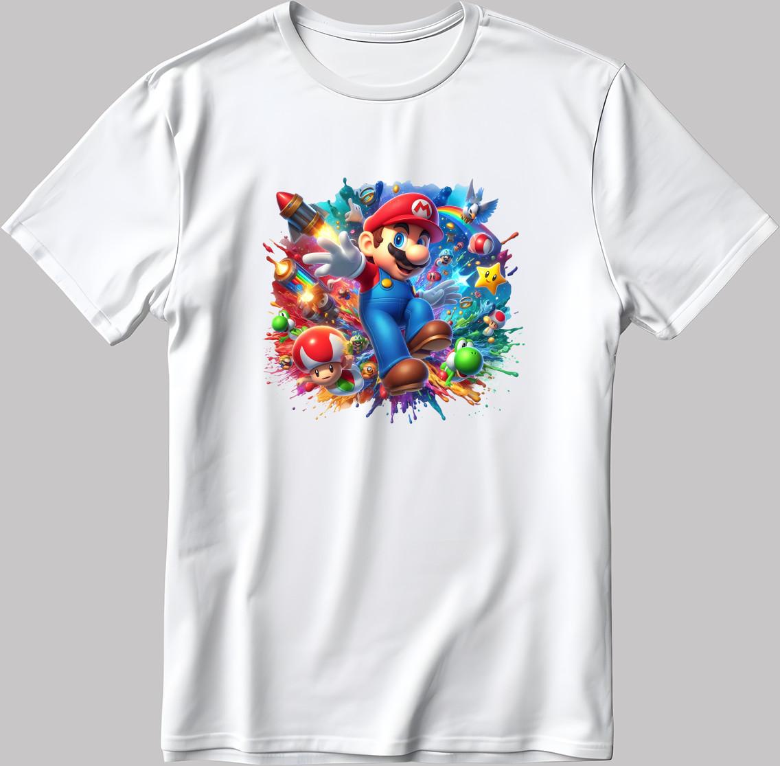 Super Mario Short Sleeve Men s Women s T Shirt N208 S