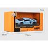 1/36 Lamborghini Aventador LP750-4 Sportwagen Diecast Metalllegierung Modellauto Sound Licht Rückzug Sammlung Kinderspielzeug Geschenke D161