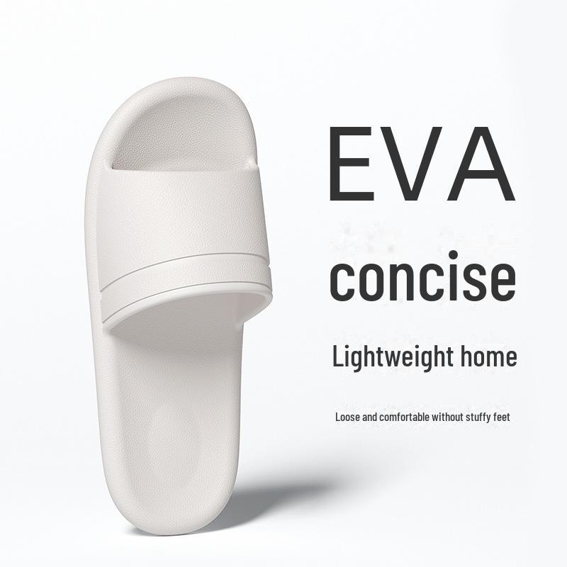 Женские нескользящие летние сандалии из ЭВА для ванной и дома 245 Fits 37-38 белый 849₽