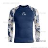 Ανδρικό Rash Guard με Μακριά Μανίκια UPF 50 για Snorkeling, Κολύμπι, Surfing, Αντηλιακή Προστασία, Γρήγορο Στέγνωμα Μαγιό