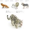 Realistic Plastic Forest Animal Models Including Gray Wolf Arctic Fox Snow Leopard