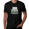 Luddite Typewriter Technology T-Shirt Running Performance Short Sleeve Tee