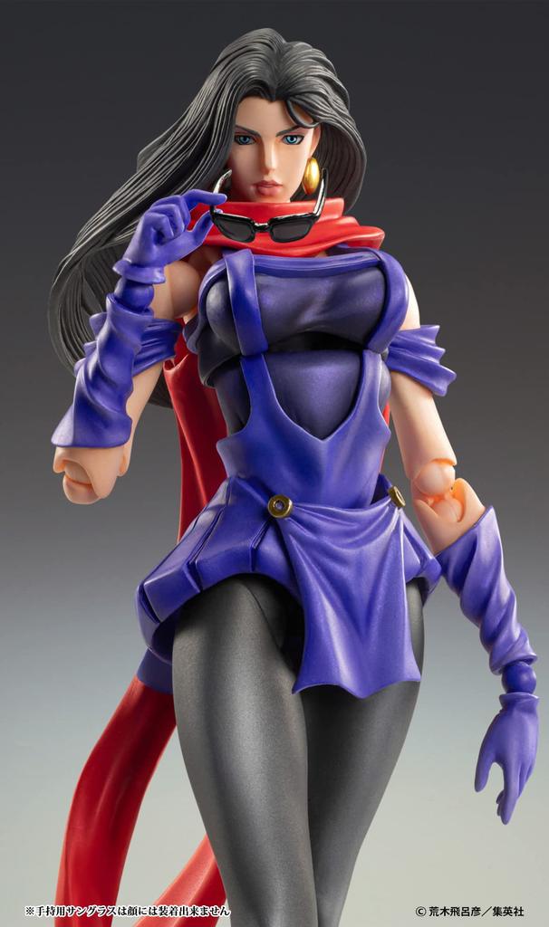 Super Action Statue "JoJo's Bizarre Adventure Part 2" [Lisa Lisa] Approx. 150mm PVC & ABS & Nylon Painted Movable Figure