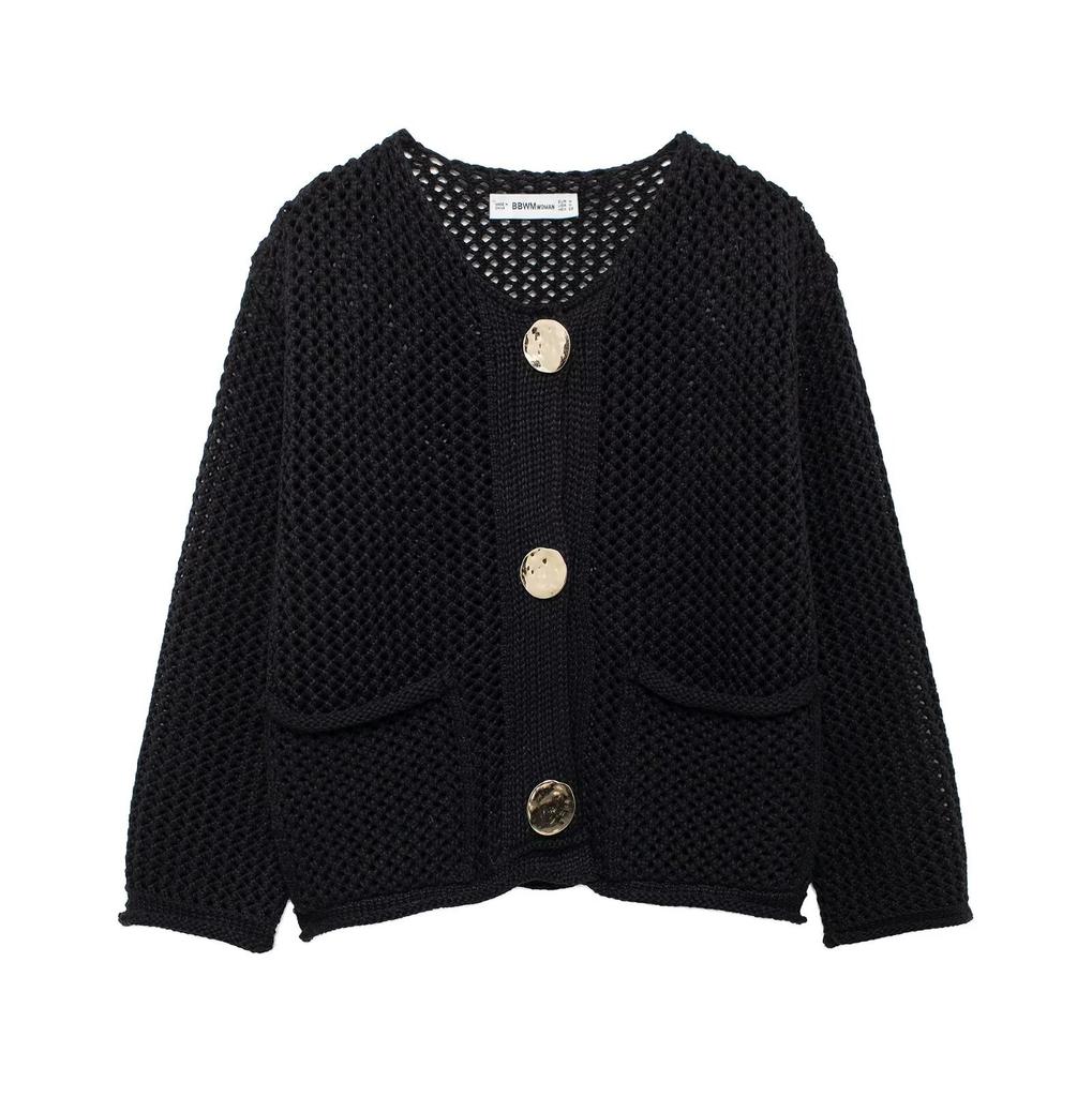 European and American Style, New Women's Fashion, Versatile, Cross-border Multicolor Comfortable French Coarse Needle Jacket