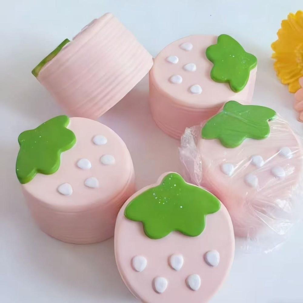 Soft Simulated Mousse Cake Layered Design Sensory Fidget Soft Stress Relief Toy Gifts For Adults