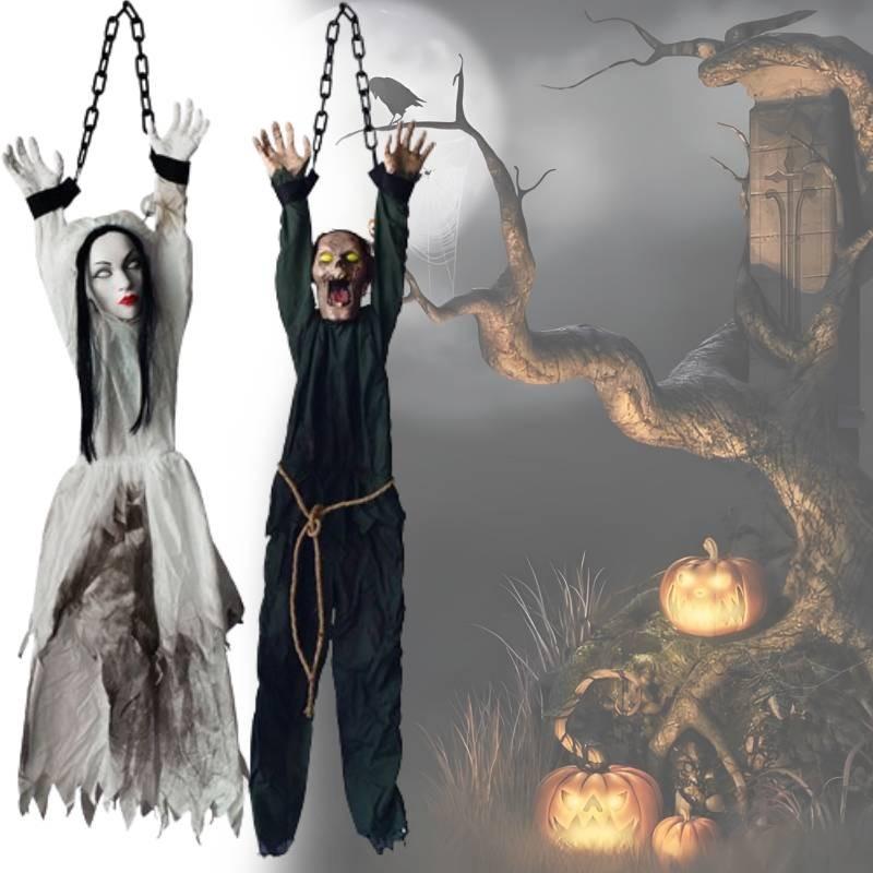 Toy Electric Halloween Decoration Bundle Hand Vibration Ghost Lifting Props