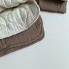 Kids Padded Shirt Jacket Unisex Boys Girls Korean Style Winter Warm Baby Top