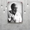 Ernest Hemingway Retro Vintage Tin Sign Poster Decorative Plaque Metal Plate Wall Decor