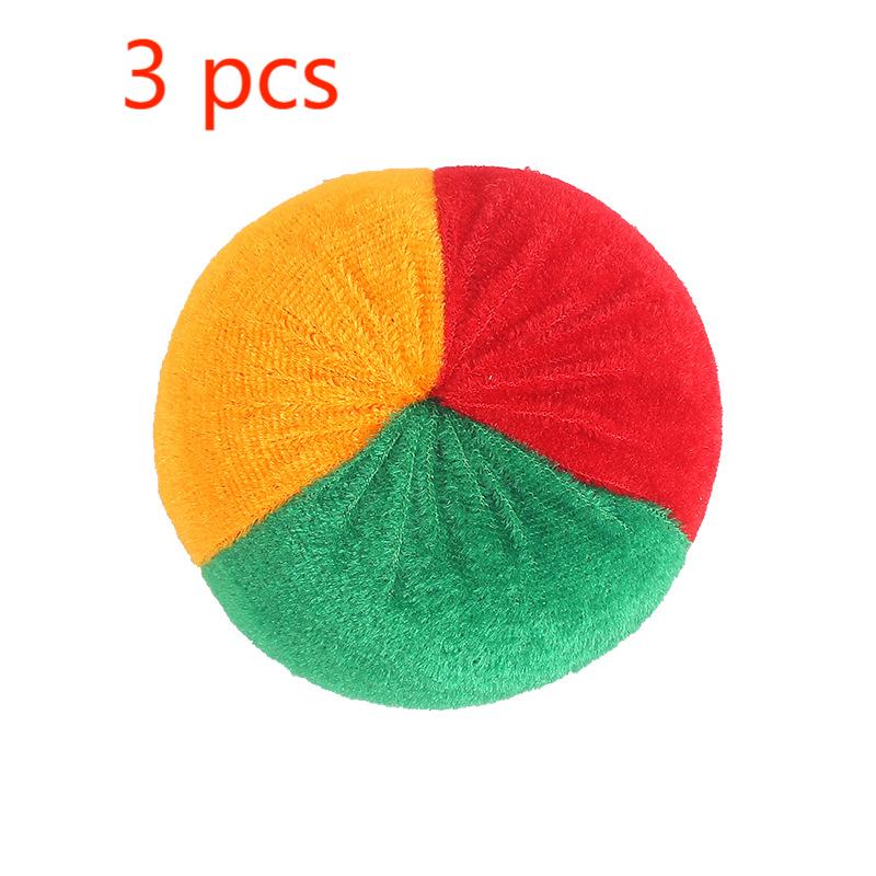 3PCS Pumpkin Sandbag Throwing Game Children s Sports Game Pumpkin Velvet Sandbag Sensory Training Avoidance Training