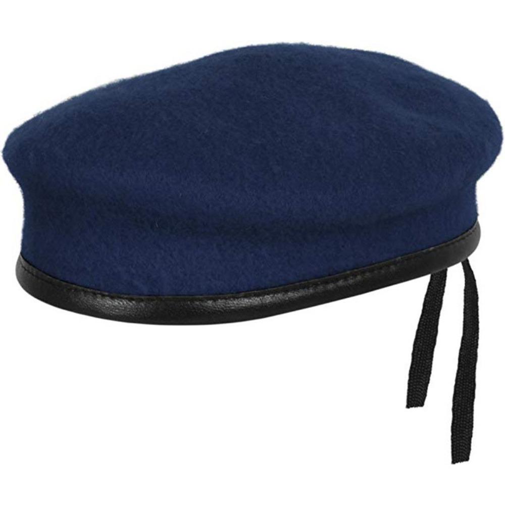 Unisex Uniform Cap Fashion Women Men Army Soldier Hat French Style Wool Bere