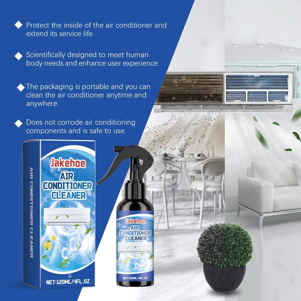 Klimaanlagenreiniger Schaum für Zuhause Auto Einfach Sprühbar AC Einheit Deodorierer und Spulenreiniger Entfernt Staub Schimmel Geruch Schnell wirkend