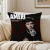 Male Singer Duki Cushion Cover Linen Pillowcase Soft  for Sofa Bed Home Room Decor