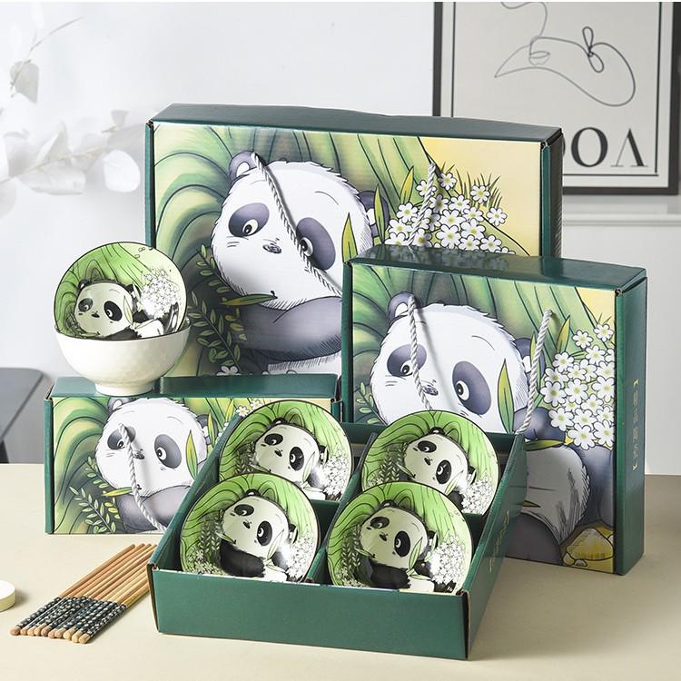 Year of the Horse: Creative Bowl & Chopsticks Set - Perfect for Weddings, New Year Gifts, Souvenirs