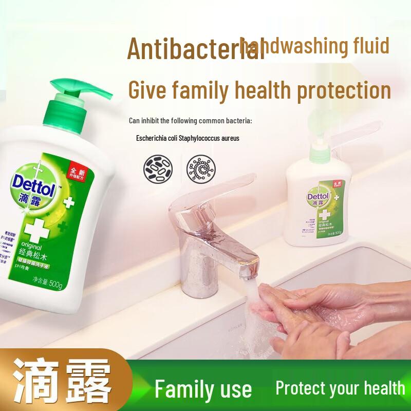 Dettol Moisturizing & Classic Pine Hand Wash Set