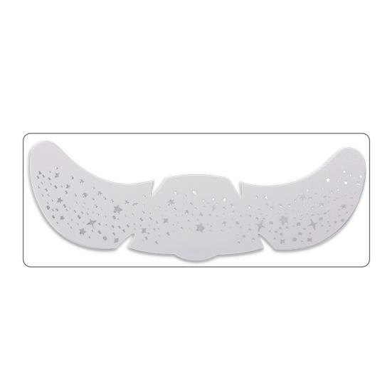Nostalgie Freckles Face Tattoo, Glitter Makeup Patches, Sparkling Speckles, Holographic-Face Temporary Tattoo for Christmas Parties Musical