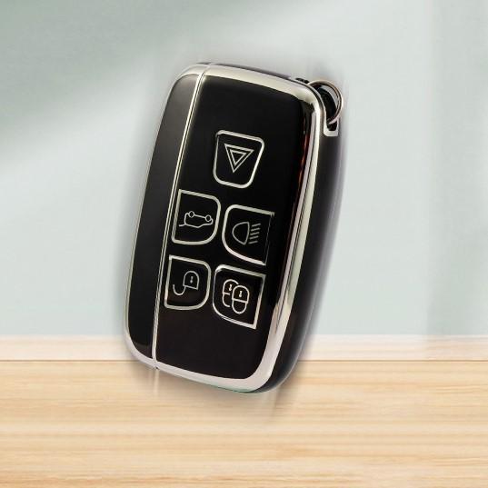 Soft TPU Car Remote Key Case Cover Holder Shell Fob for Land Rover Range Rover Sport Evoque Freelander Jaguar XF XJ XE XJL XF