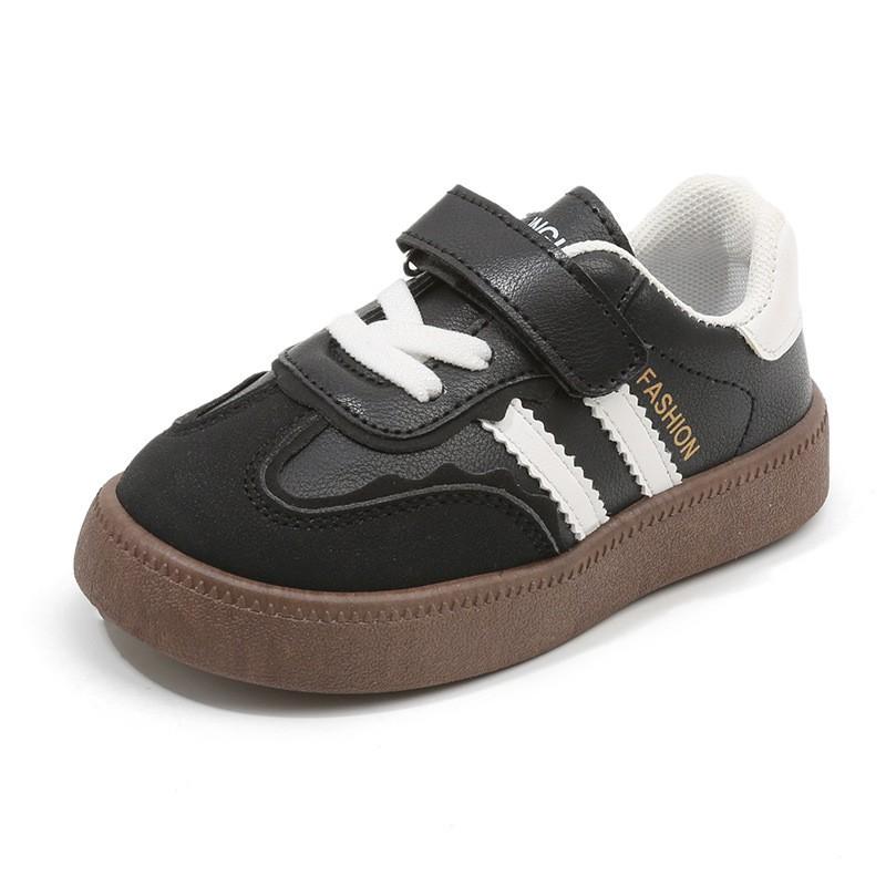Kids Casual Sneakers Boys Girls Fall Soft Sole Toddler Shoes With Velcro