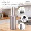 Hygienic Large Capacity Oil Bottle For Home And Restaurant Use Vinegar Dispenser Bottle Stainless Steel Gadget