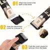 Pet Electric Hair Clipper for Cats and Dogs, Professional Grooming Tool with Precision Blades for Easy Pet Hair Trimming