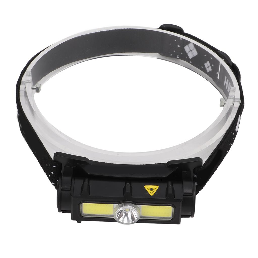 Portable Strong Fishing Headlight 1200mAh Battery Capacity Outdoor Headlamp for Running