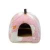 Washable Guinea Pig Hideout Plush Hideaway House New Pet Winter Nest  Cage Accessories
