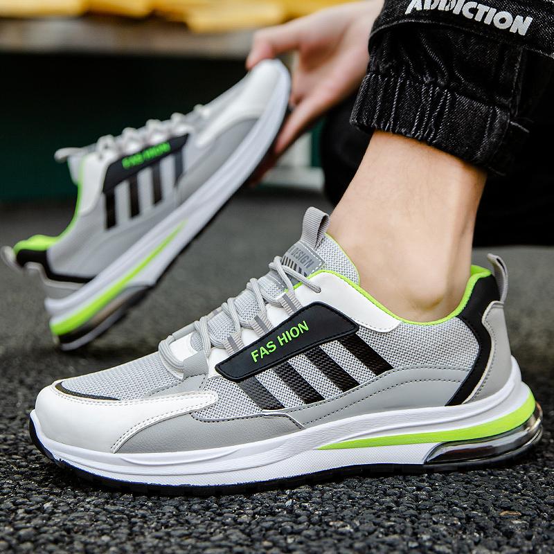 Modische Herren Sneaker Plateau Laufschuhe Luftpolster Sneaker Trend Freizeit Schuhe Rutschfeste Sportschuhe 39-44 Herrenschuhe