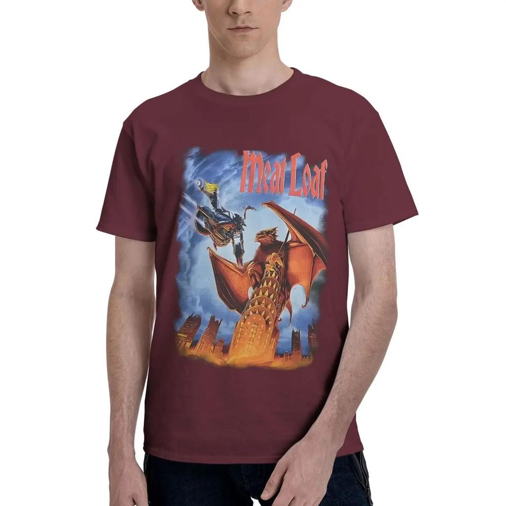 Meatloaf Everything Louder Than Everything Else Tour Rock 100 Cotton Casual Breathable Confortable Cute Mens TShirts Men