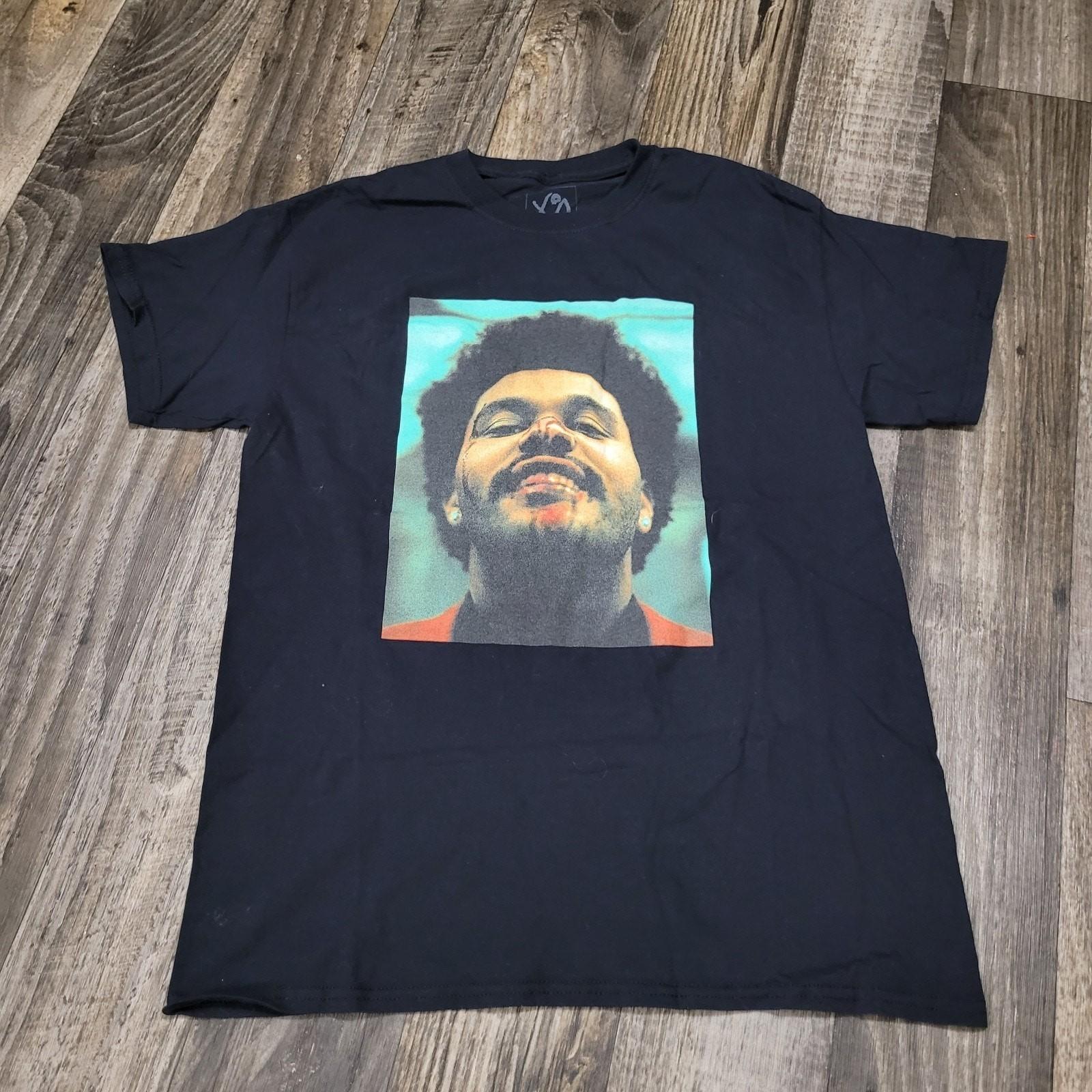 The Weeknd XO After Hours Graphic T-shirt Black Short Sleeve Size Medium Unisex T-Shirt S