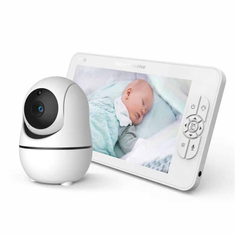 7  Baby Monitor with Two-Way Intercom & 4x Zoom