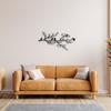Metal Bird Wall Art for Home Living Room Decor with Tree Branch Design